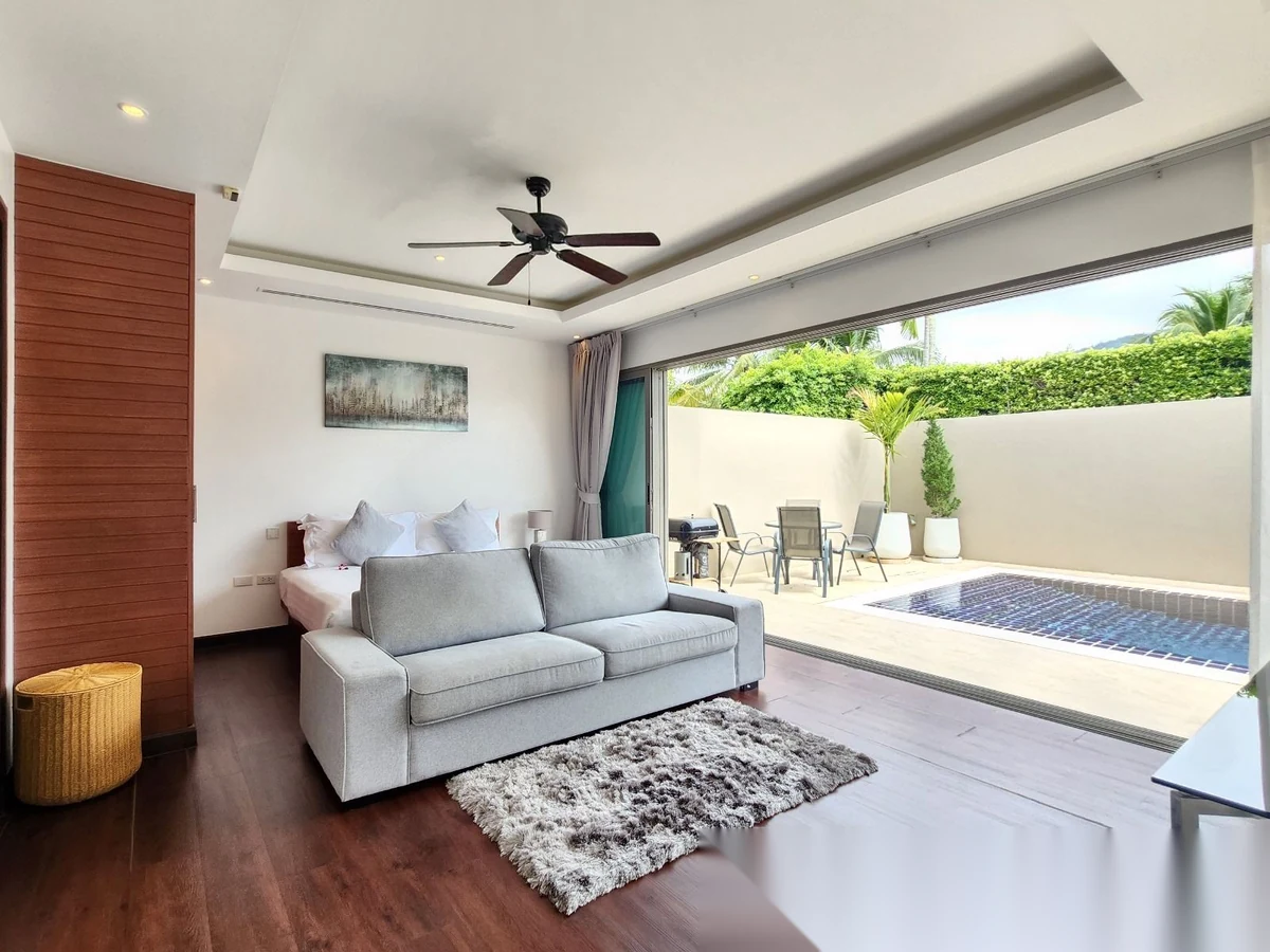 2 Bedroom Villa for rent at The Harmony Villa complex · Choeng Thale · Pool View — photo 20