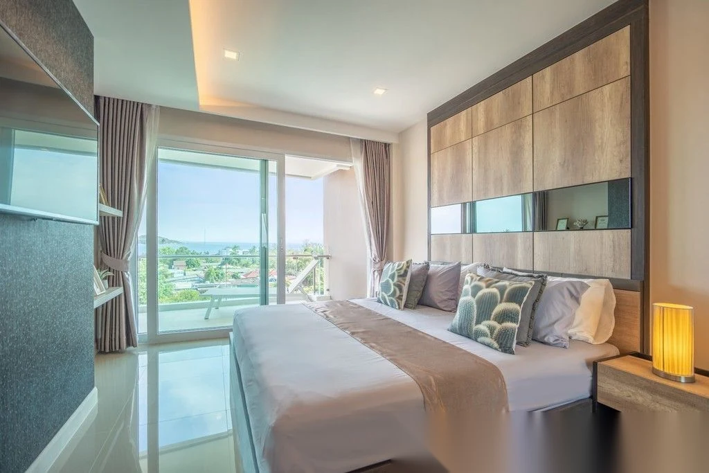 Апартаменты 1BR в ЖК Babylon Sky Garden · Раваи · Вид на море