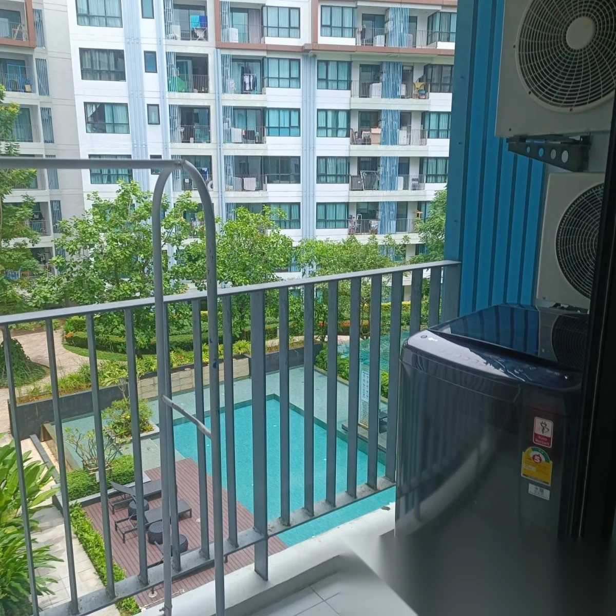 2 Bedroom Apartment for rent at Centrio complex · Wichit · Pool View — photo 9