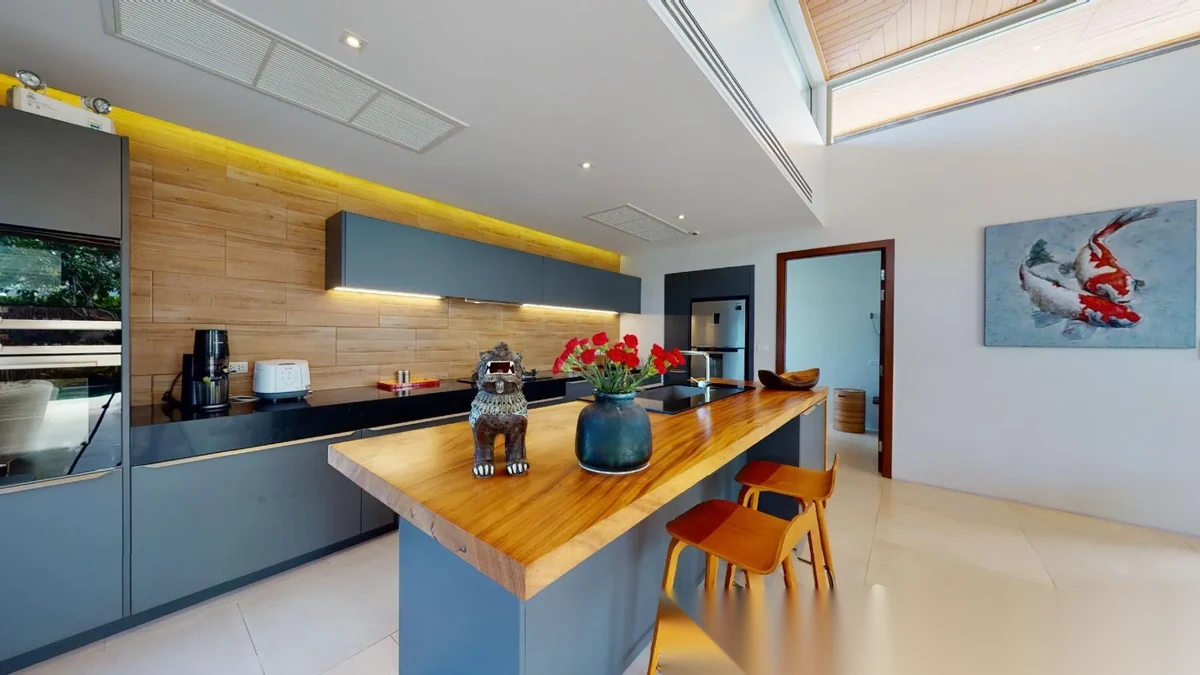 Вилла 3BR в комплексе Botanica The Residence (Phase 4) · Теп Красаттри · Вид на бассейн — фото 9