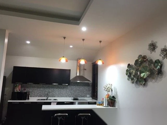 3 Bedroom Villa for rent at Anocha Village complex · Thep Krasattri · Pool View — photo 3