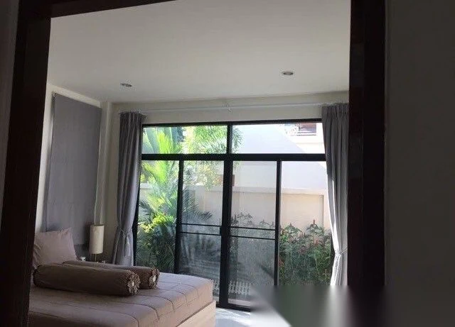 3 Bedroom Villa for rent at Anocha Village complex · Thep Krasattri · Pool View — photo 4