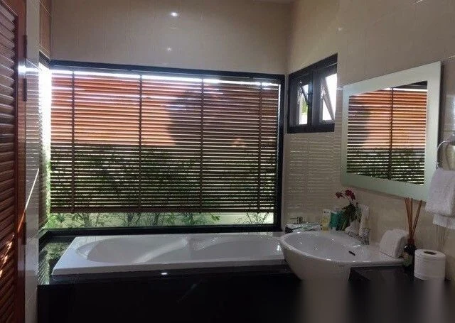 3 Bedroom Villa for rent at Anocha Village complex · Thep Krasattri · Pool View — photo 5
