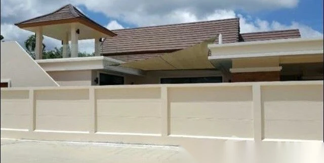 3 Bedroom Villa for rent at Anocha Village complex · Thep Krasattri · Pool View — photo 8