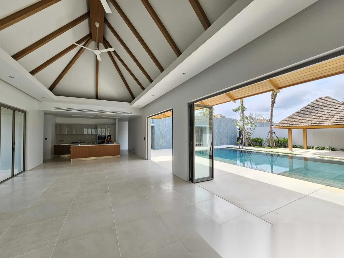 4 Bedroom Villa for rent at Anchan Tropicana complex · Thep Krasattri · Pool View — photo 4