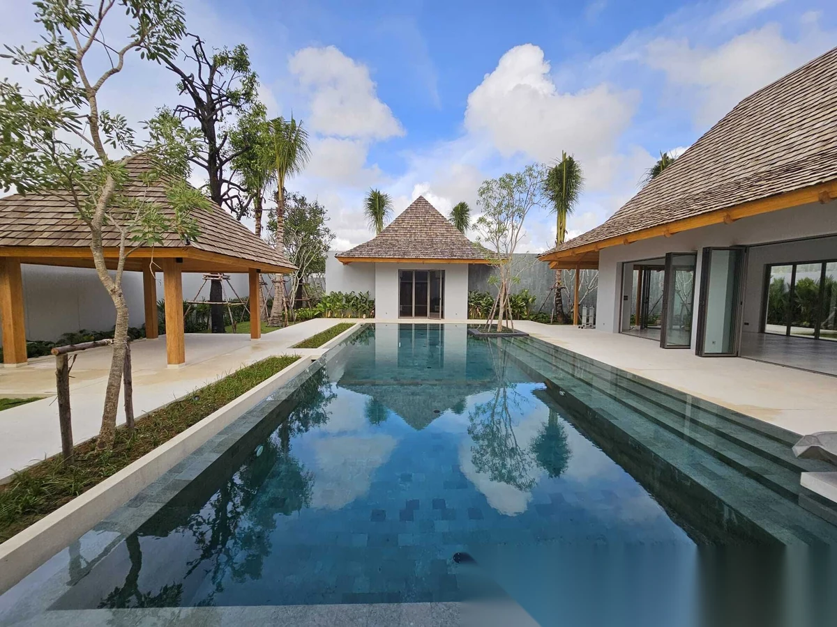 4 Bedroom Villa for rent at Anchan Tropicana complex · Thep Krasattri · Pool View — photo 6