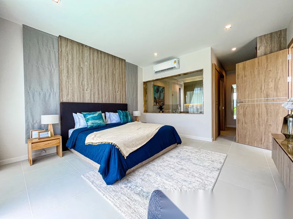 Вилла 3BR в комплексе Zenithy Pool Villa · Си Сунтон · Вид на море — фото 11