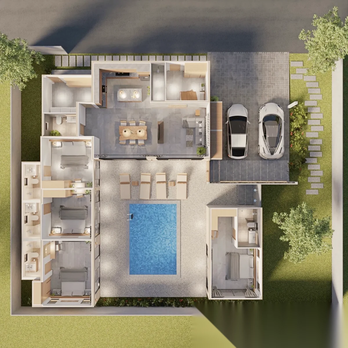 4 Bedroom Villa for sale · Pool View — photo 12