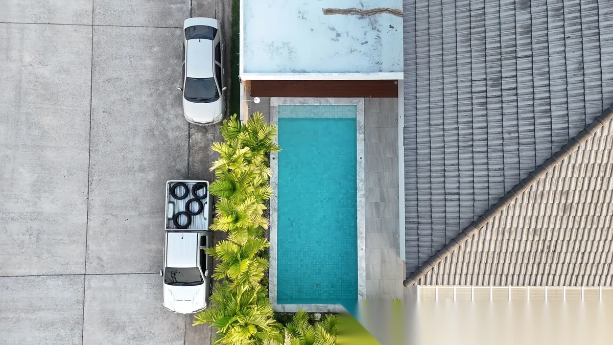 Вилла 4BR в комплексе The First Phuket · Пхукет-таун · Вид на бассейн — фото 27