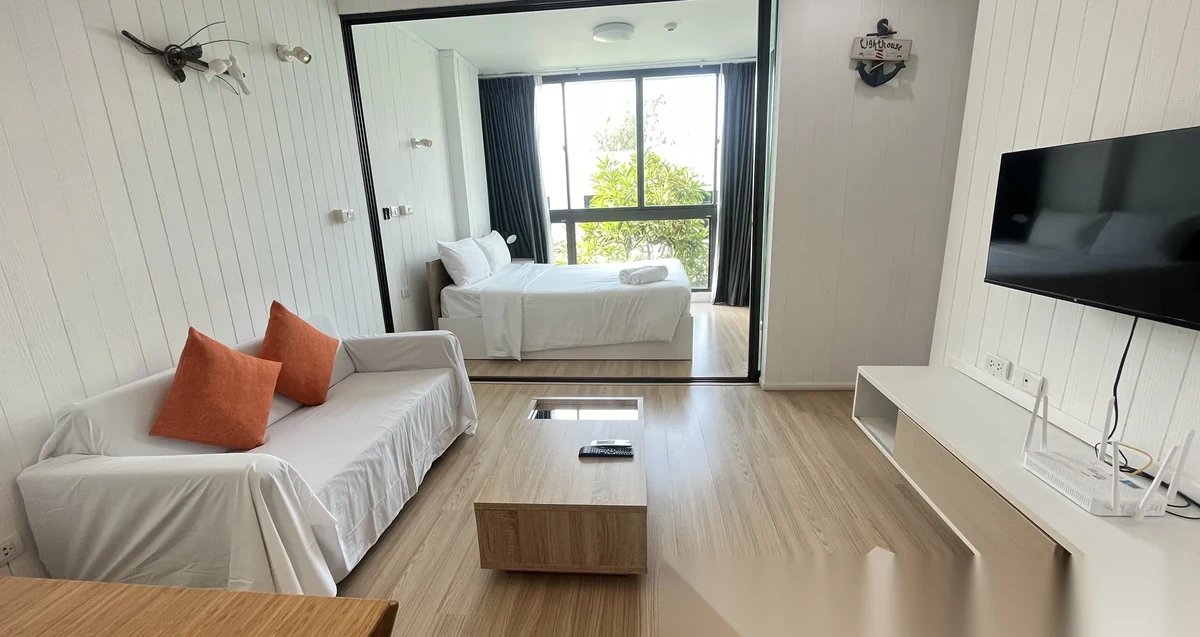 1 Bedroom Apartment for rent at Connext complex · Phuket Town · Pool View — photo 2