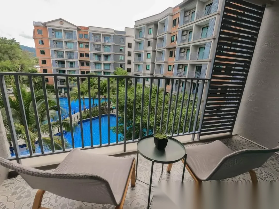 2 Bedroom Apartment for rent at The Title Residencies complex · Sakhu · Pool View — photo 10