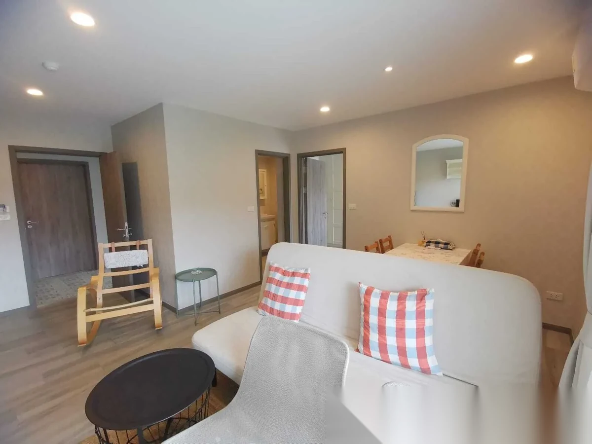Апартаменты 1BR в ЖК The Title Residencies · Саку · Вид на бассейн — фото 2