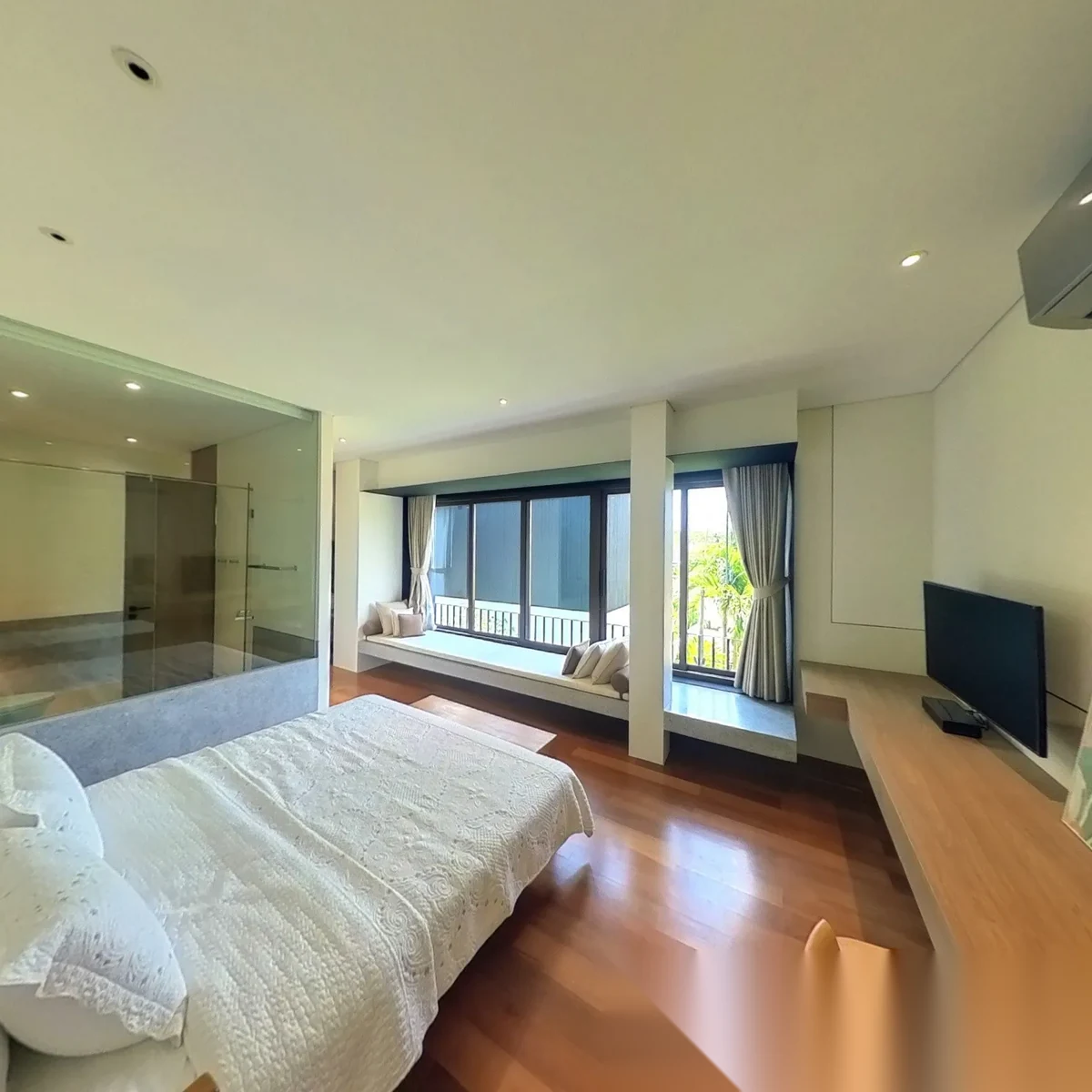 Вилла 3BR в комплексе Villa Qabalah · Си Сунтон · Вид на бассейн — фото 25