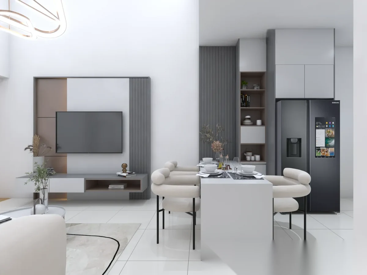 2 Bedroom Townhouse for rent at Modern Life Si Sunthon complex · Si Sunthon · Garden View — photo 3