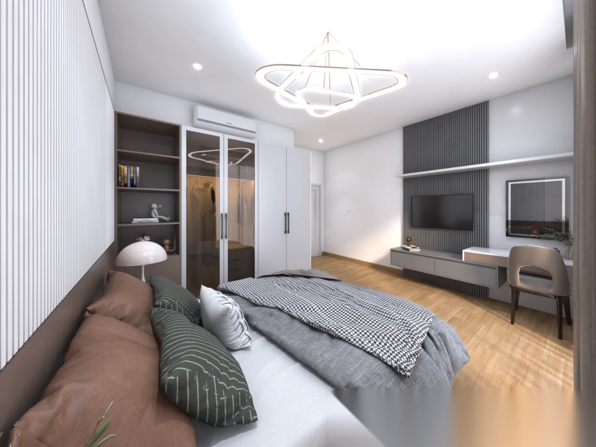 2 Bedroom Townhouse for rent at Modern Life Si Sunthon complex · Si Sunthon · Garden View — photo 5