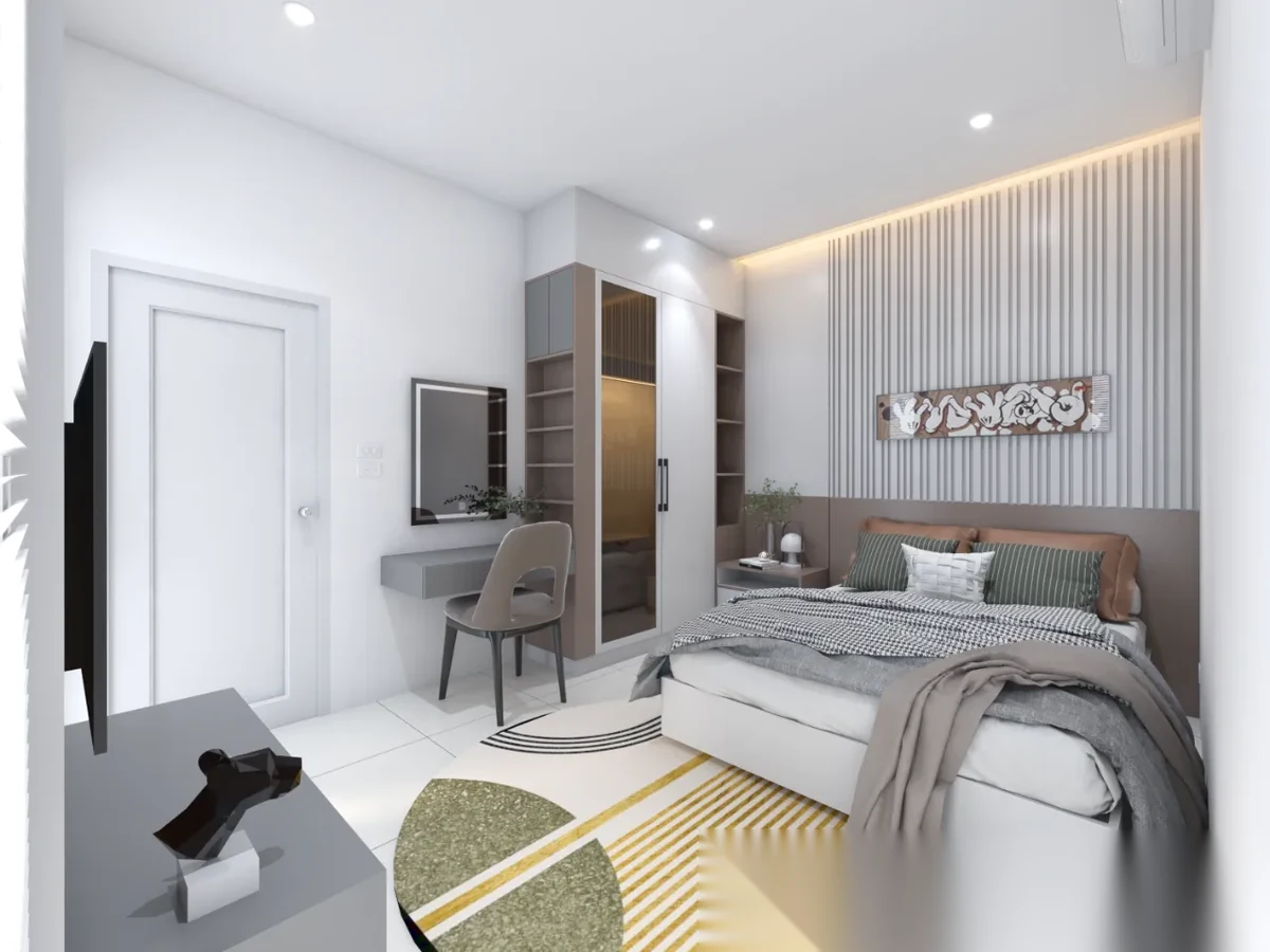 2 Bedroom Townhouse for rent at Modern Life Si Sunthon complex · Si Sunthon · Garden View — photo 8