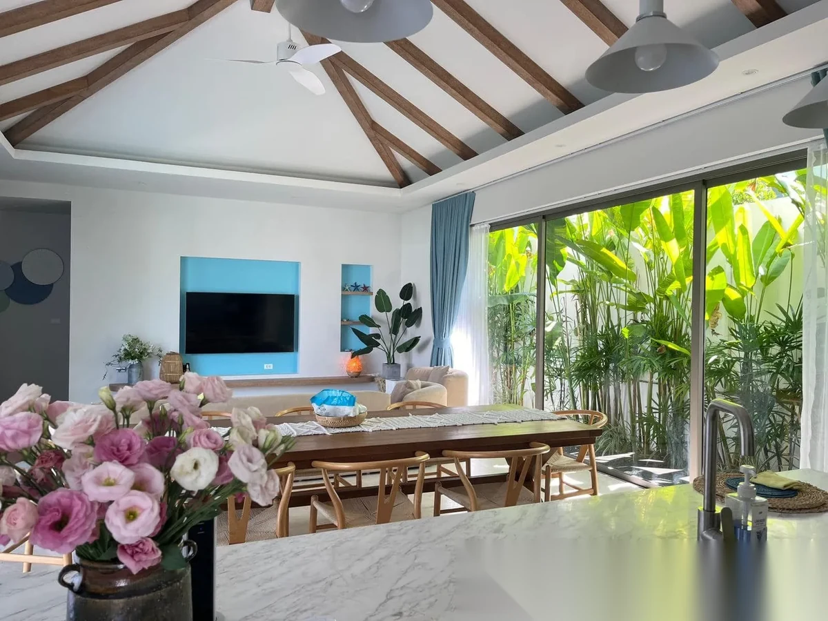 3 Bedroom Villa for rent at The Lux Phuket complex · Si Sunthon · Pool View — photo 3