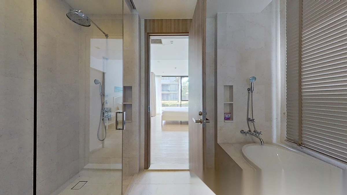 Апартаменты 2BR в ЖК Baan Mai Khao · Май Као · Вид на море — фото 12