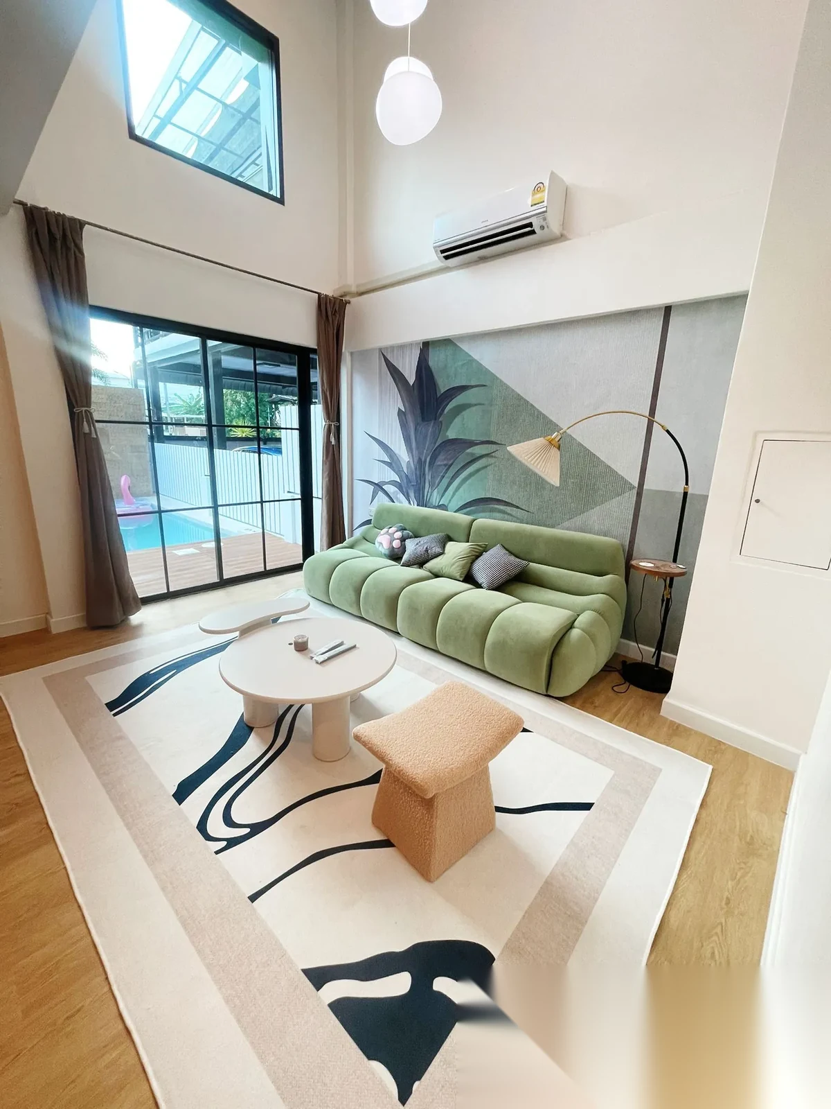3 Bedroom Townhouse for rent at Chalong Parkview complex · Chalong · Pool View — photo 7