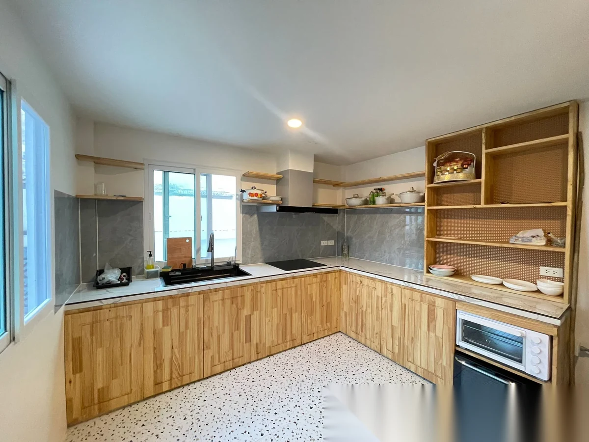 3 Bedroom Townhouse for rent at Chalong Parkview complex · Chalong · Pool View — photo 11