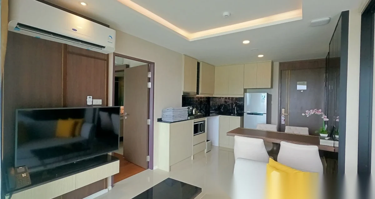 Апартаменты 2BR в ЖК Mida Grande Resort Condominiums · Чернг Тале / Bang Tao · Вид на море