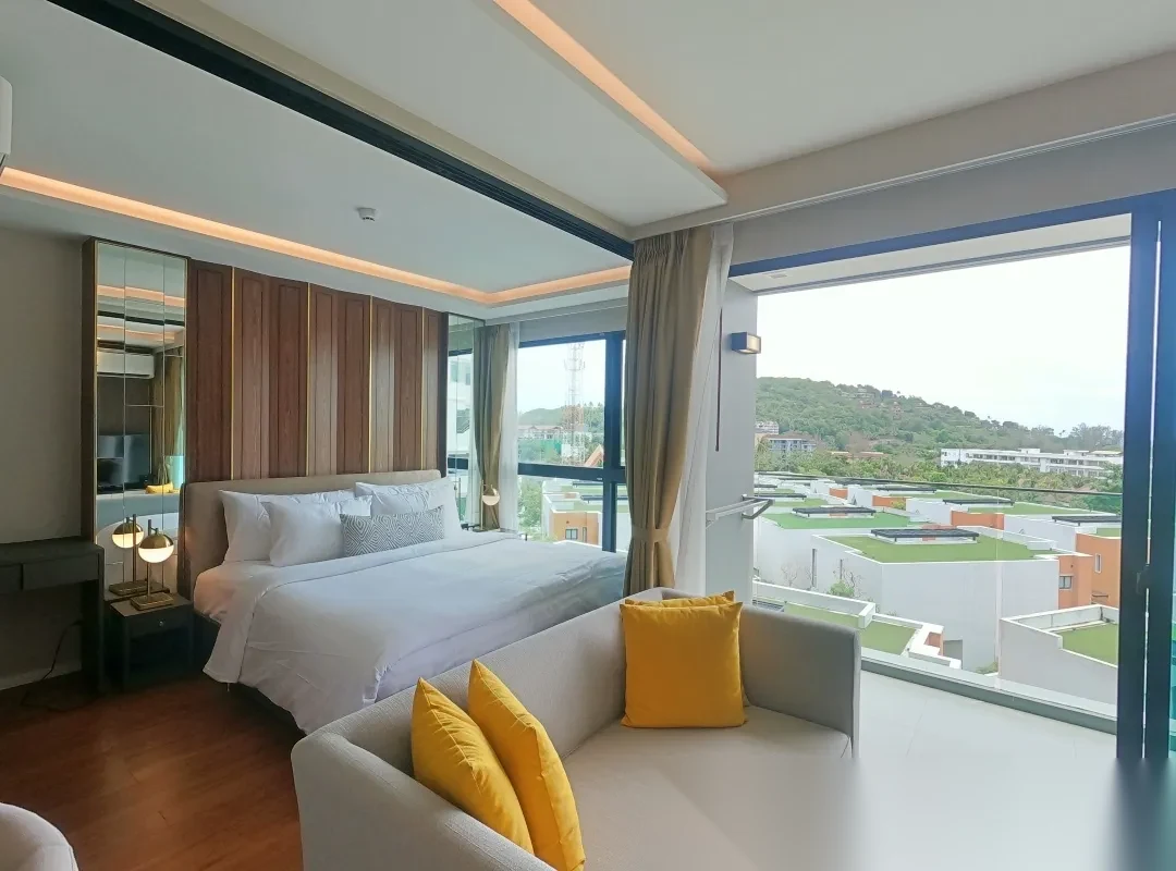 Апартаменты 2BR в ЖК Mida Grande Resort Condominiums · Чернг Тале / Bang Tao · Вид на море — фото 4