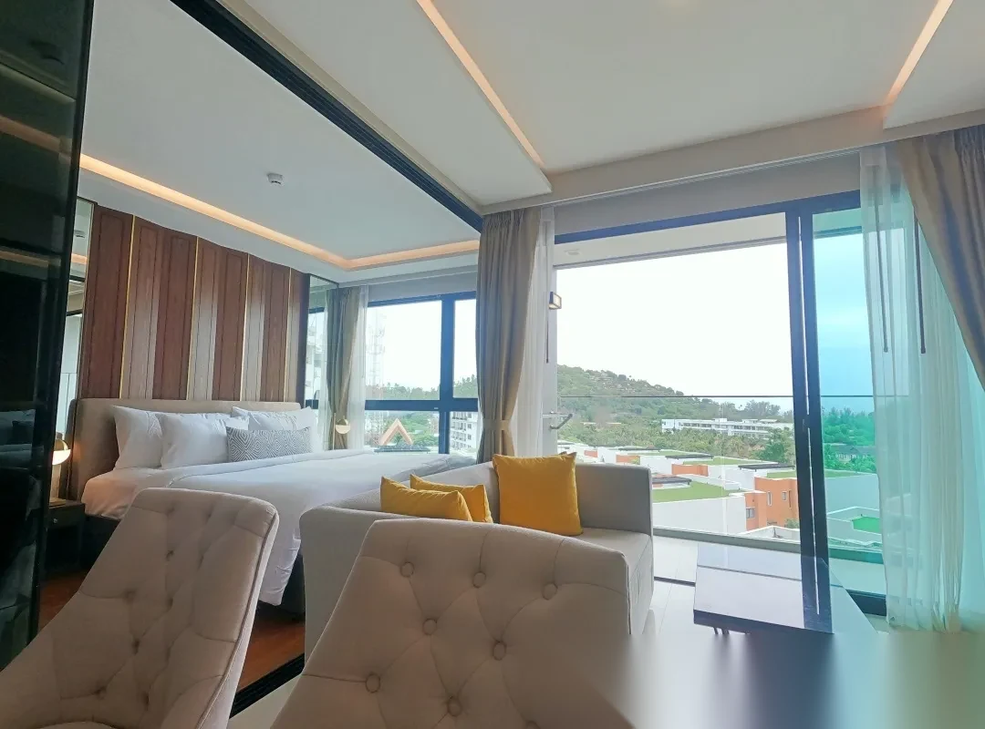 Апартаменты 2BR в ЖК Mida Grande Resort Condominiums · Чернг Тале / Bang Tao · Вид на море — фото 7