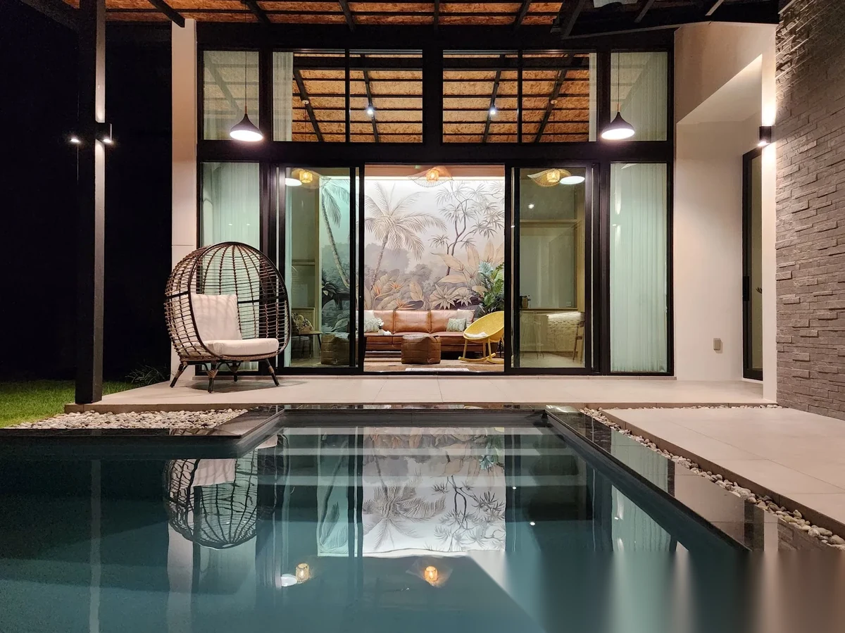 4 Bedroom Villa for rent at Nimman Phuket complex · Phuket Town · Pool View — photo 6