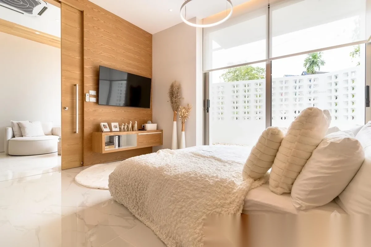 3 Bedroom Villa for rent at The Residence complex · Thep Krasattri · Pool View — photo 12