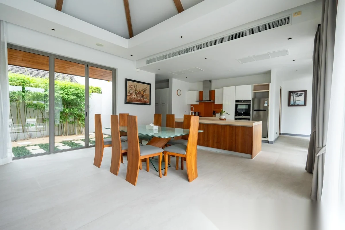 4 Bedroom Villa for rent at Anchan Lagoon complex · Thep Krasattri · Pool View — photo 2