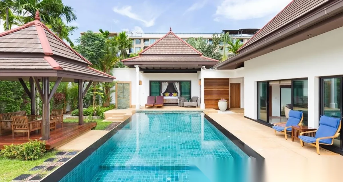 3 Bedroom Villa for sale at Baan Thai Surin Gardens complex · Choeng Thale · Pool View — photo 2