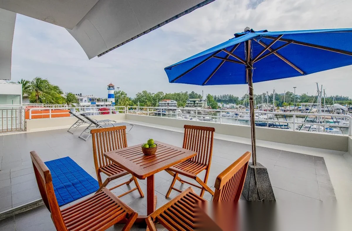 2 Bedroom Apartment for rent at Boat Lagoon complex · Ko Kaeo · Sea View — photo 3