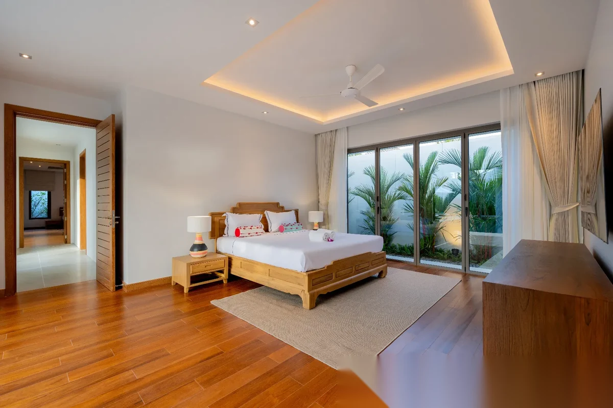 4 Bedroom Villa for rent at Anchan Tropicana complex · Thep Krasattri · Pool View — photo 4