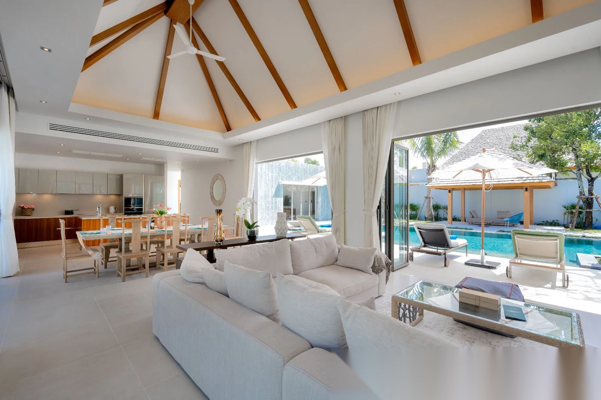 4 Bedroom Villa for rent at Anchan Tropicana complex · Thep Krasattri · Pool View — photo 10