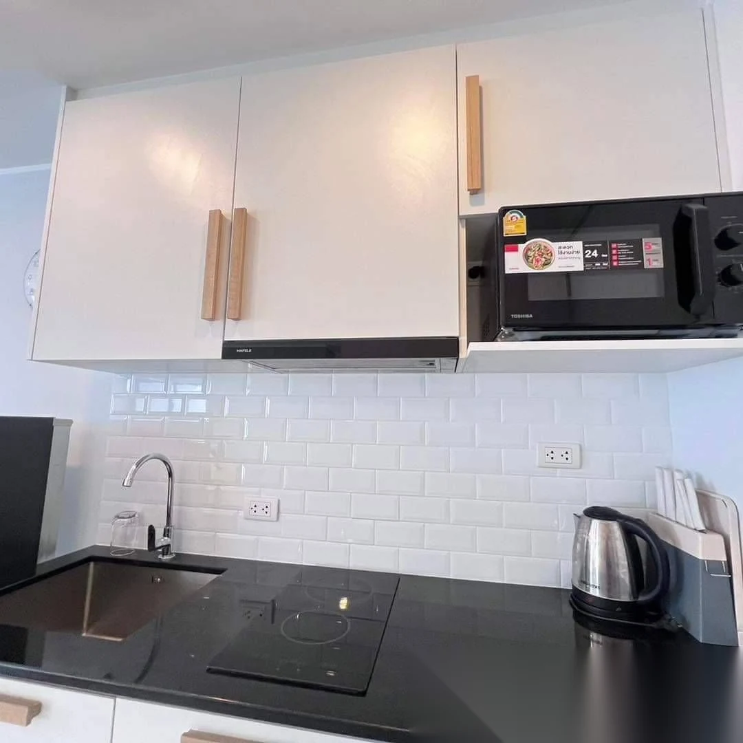 1 Bedroom Apartment for rent at NOON Village Tower III complex · Chalong · Pool View — photo 6