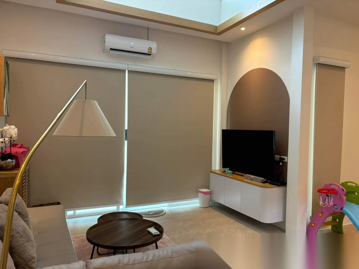 3 Bedroom House for rent at Aiyada Manik Bangjo complex · Si Sunthon · Pool View — photo 3