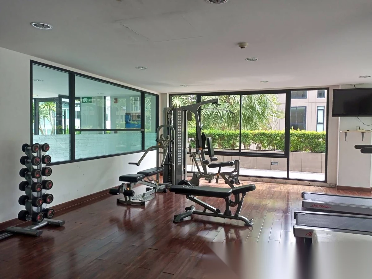 Studio Apartment for rent at The Pixels Cape Panwa Condo complex · Wichit · Garden View — photo 5