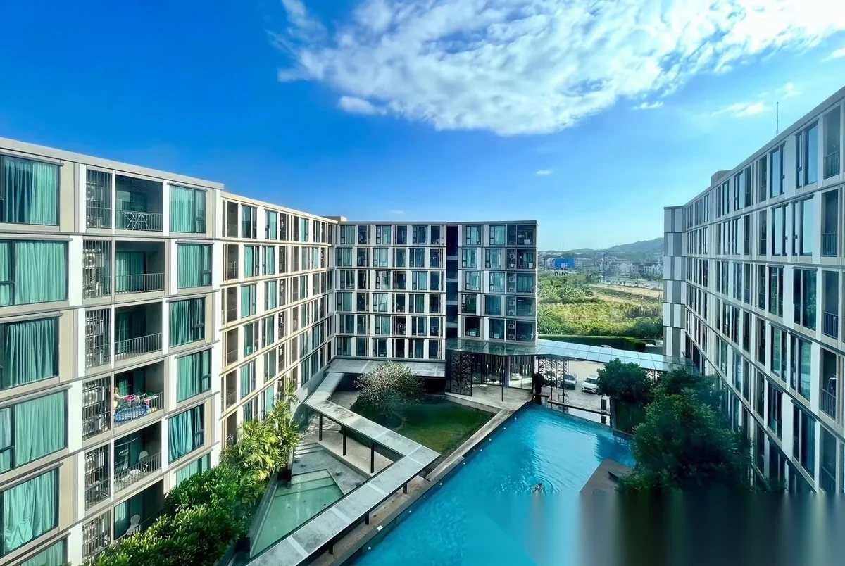 1 Bedroom Apartment for rent at The Base Uptown complex · Phuket Town · Pool View — photo 10