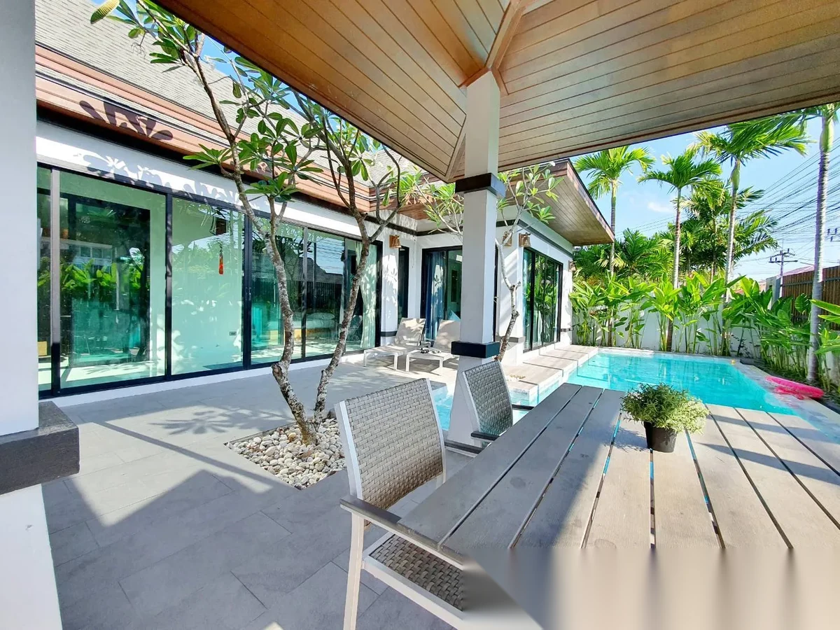 3 Bedroom House for rent at Land and Houses Park complex · Chalong · Pool View — photo 12