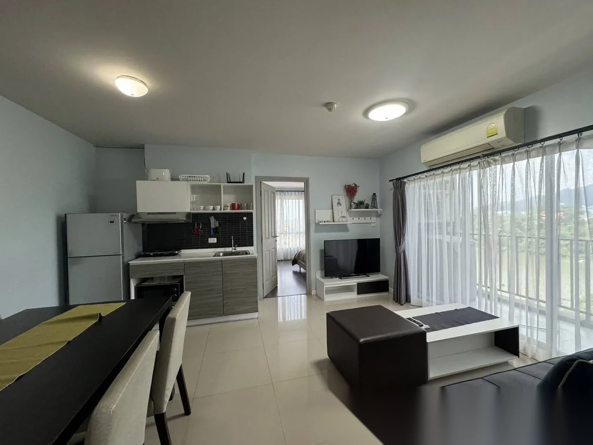 Апартаменты 2BR в ЖК D Condo Mine · Кату · Вид на озеро — фото 2