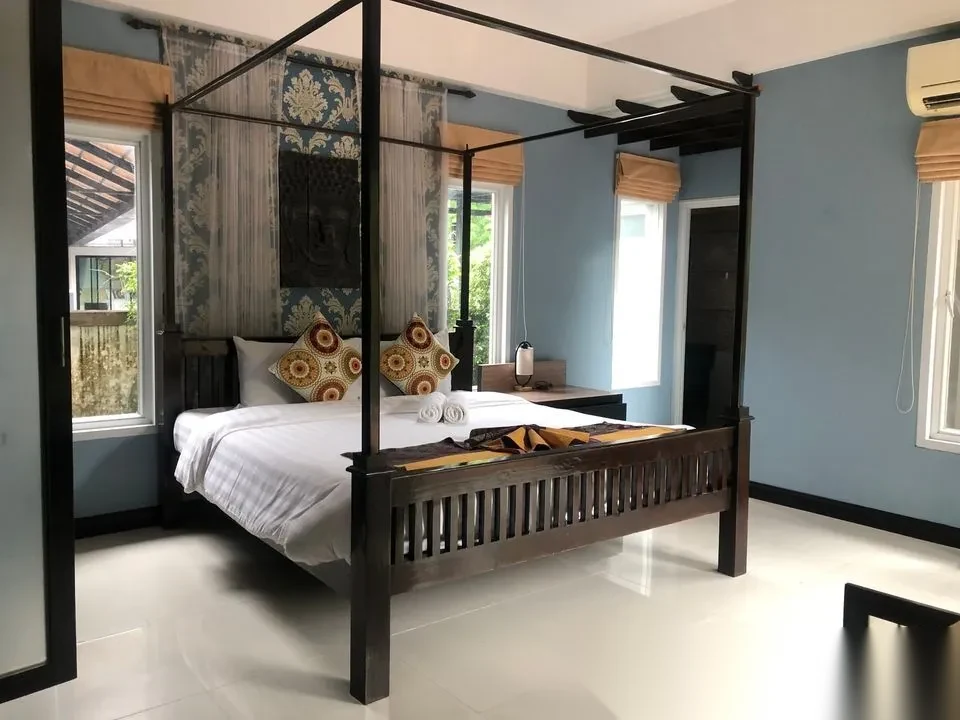 2 Bedroom Villa for rent at De Palm Pool Villa complex · Thep Krasattri · Lake View — photo 7