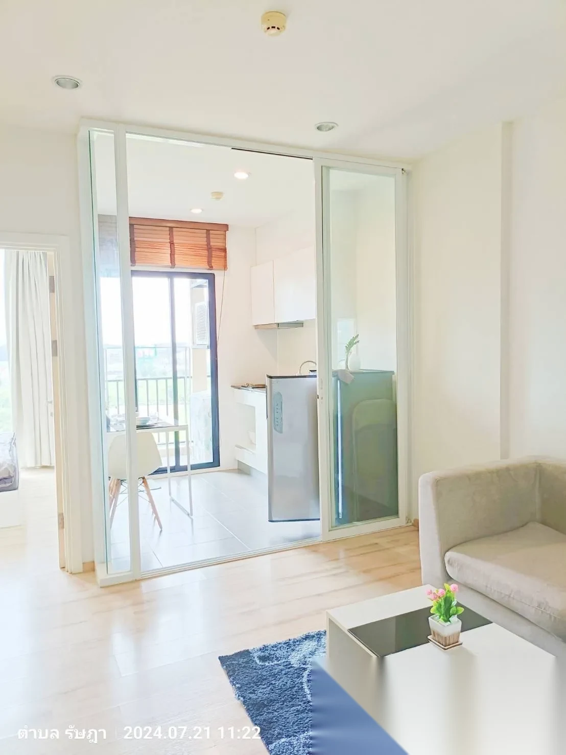 1 Bedroom Apartment for rent at The Base Uptown complex · Phuket Town · Garden View — photo 6