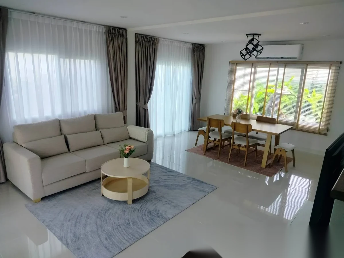 3 Bedroom House for rent at Supalai Palm Spring Banpon Phuket complex · Si Sunthon · Garden View — photo 6