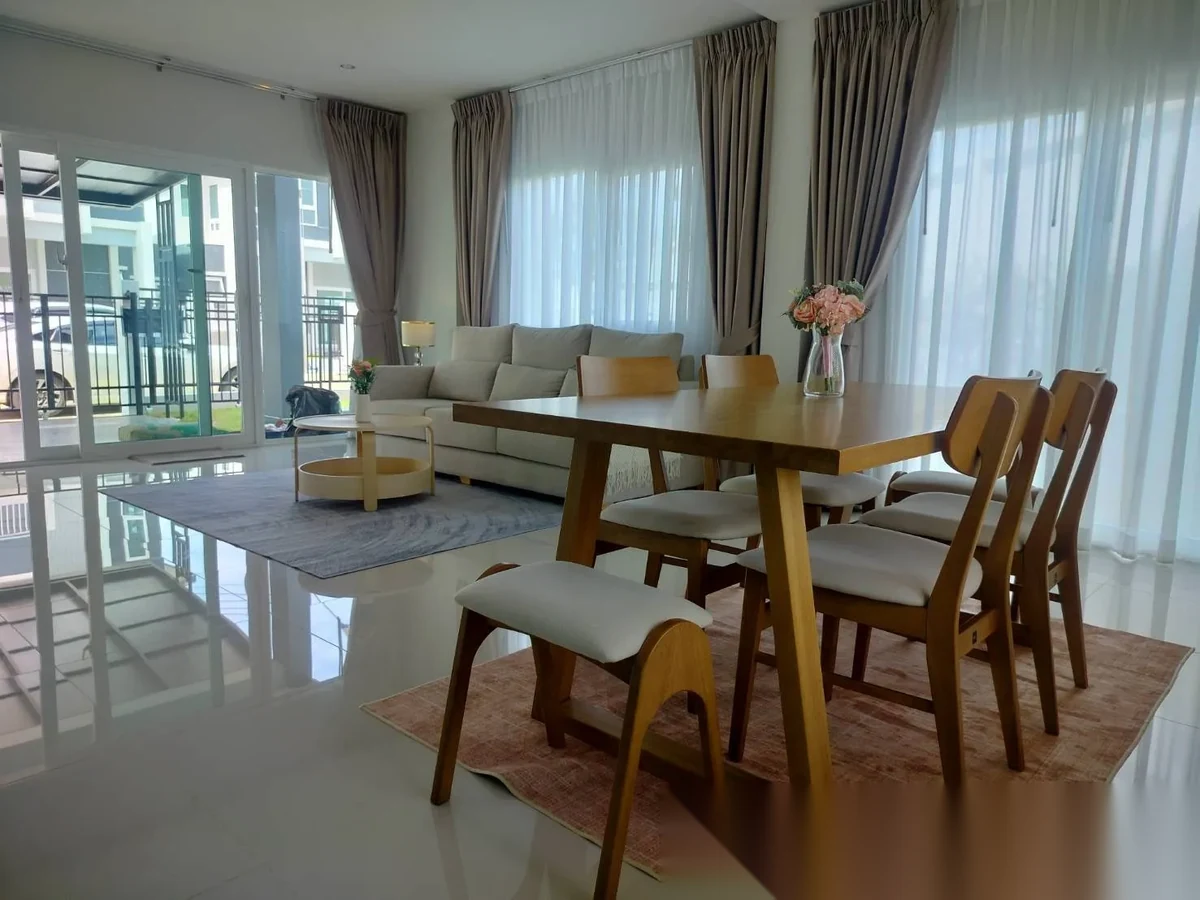 3 Bedroom House for rent at Supalai Palm Spring Banpon Phuket complex · Si Sunthon · Garden View — photo 12