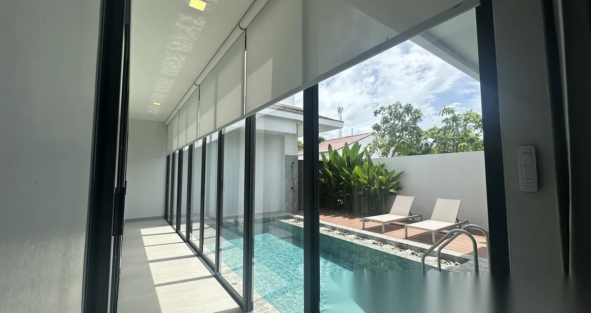 Вилла 2BR в комплексе Barringtonia Pool Villa · Саку · Вид на бассейн