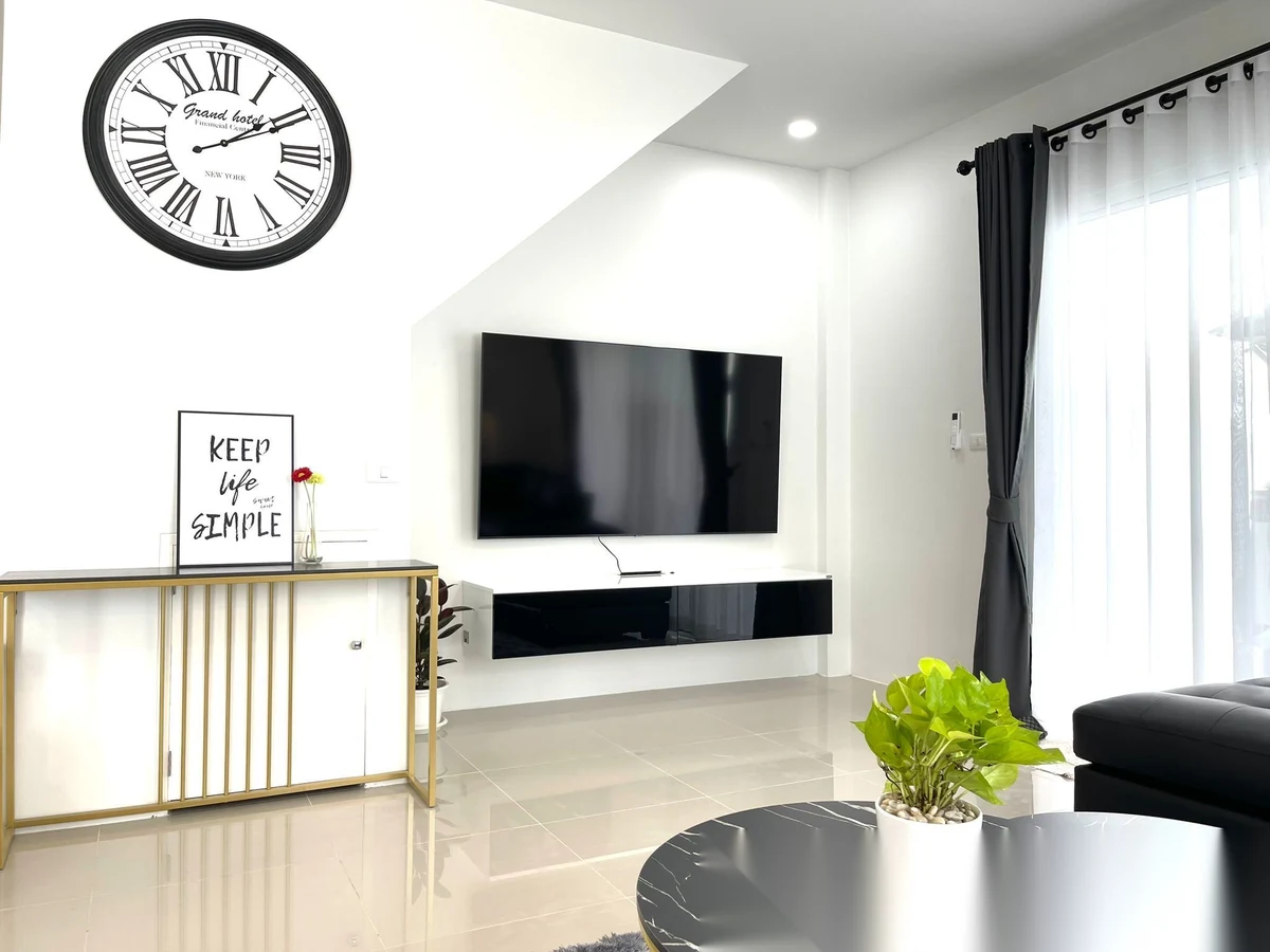 3 Bedroom House for rent at Mali Home Chalong complex · Chalong · Garden View — photo 3