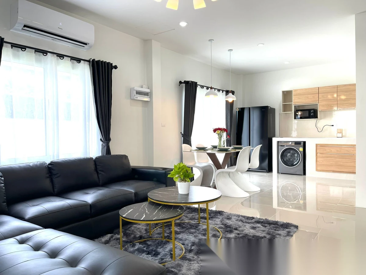 3 Bedroom House for rent at Mali Home Chalong complex · Chalong · Garden View — photo 4