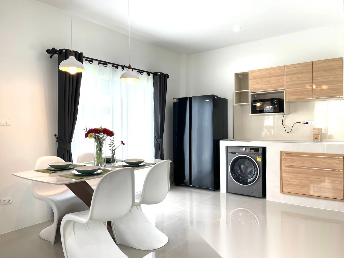 3 Bedroom House for rent at Mali Home Chalong complex · Chalong · Garden View — photo 8