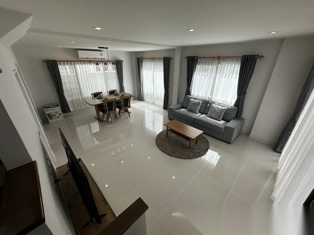 3 Bedroom House for rent at Supalai Palm Spring Banpon Phuket complex · Si Sunthon · Garden View — photo 5