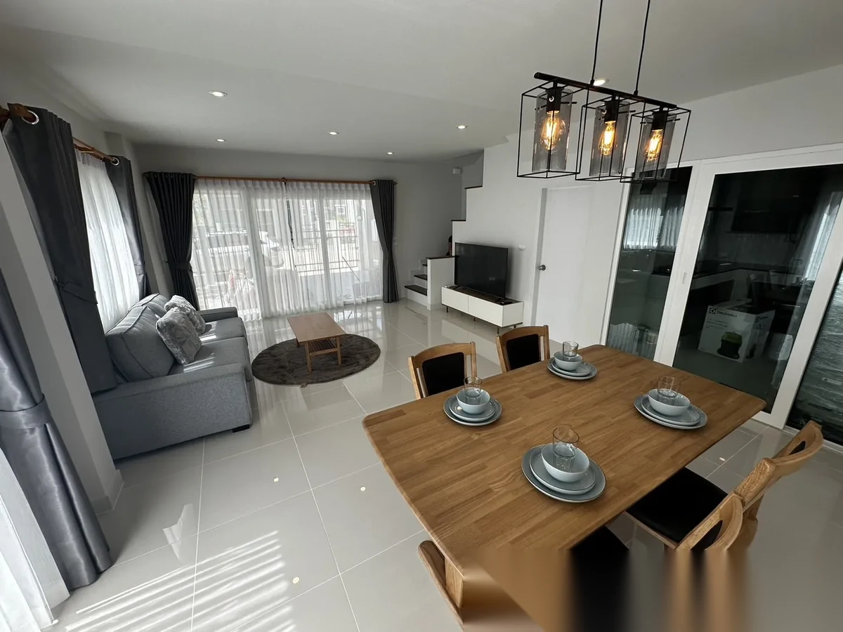 3 Bedroom House for rent at Supalai Palm Spring Banpon Phuket complex · Si Sunthon · Garden View — photo 9